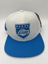 Pro Standard Los Angeles Lakers Pinch Front Snapback Adjustable Hat New With Tag