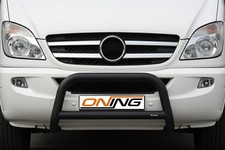 Frontbügel Querstreben für Mercedes Sprinter W906 2006-2018 SCHWARZ Ø70mm Gutach