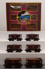 MTH 20-97505 O Duluth, Missabe & Iron Range Premier Ore Car Set (Set of 6) EX