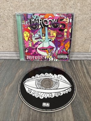 Maroon 5 OVEREXPOSED Electronic Rock CD Moves Like Jagger Used