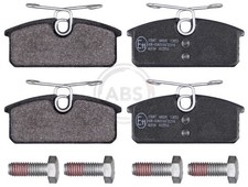 Image of 37947 A.B.S. Brake pad set, disc brake for Renault
