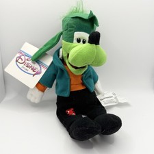 Disney Store Goofenstein Goofy Bean Bag Plush Vtg 90  s Frankenstein With Tag