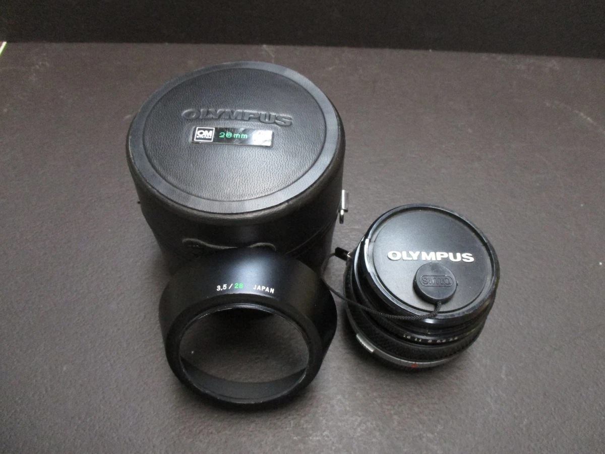 F/3.5 Camera Lenses Olympus Zuiko 28mm Focal for sale | eBay