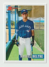 2021 Bowman Heritage Prospects Baseball #194 Manuel Beltre - Toronto Blue Jays