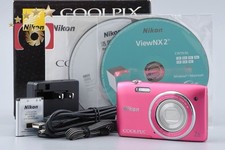 Nikon COOLPIX S3500 Strawberry Pink Compact Digital Camera with Box