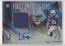 2018 Illusions First Impressions Memorabilia 440/499 Daurice Fountain Auto 03xg