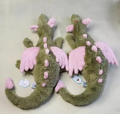 Jellycat Malachy Dragon - RARE - NWT - Stunning Toys Medium Plush