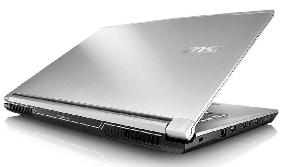 微星 PE72 17.3 英寸游戏笔记本电脑 i7 3.8GHz 32GB 1TB 固态硬盘 GTX 1050 背光 WIN 11 — 第 4/4 张图片