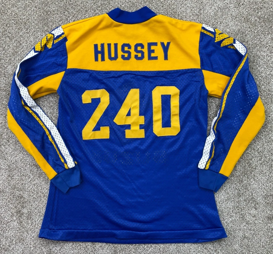 Suzuki Jersey Men's Small Moto-X BMX Blue Yellow Motocross Racing VINTAGE 1970's - Image 2 of 4