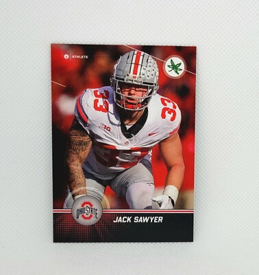   Jack Sawyer Black Parallel 2024 ONIT Athlete Buckeyes Ohio State 