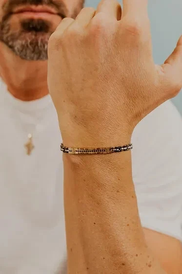 COMETE GIOIELLI ZIP BRACCIALE UOMO UBR 1191 NUOVO GARANZIA UFFICIALE - Immagine 2 di 3