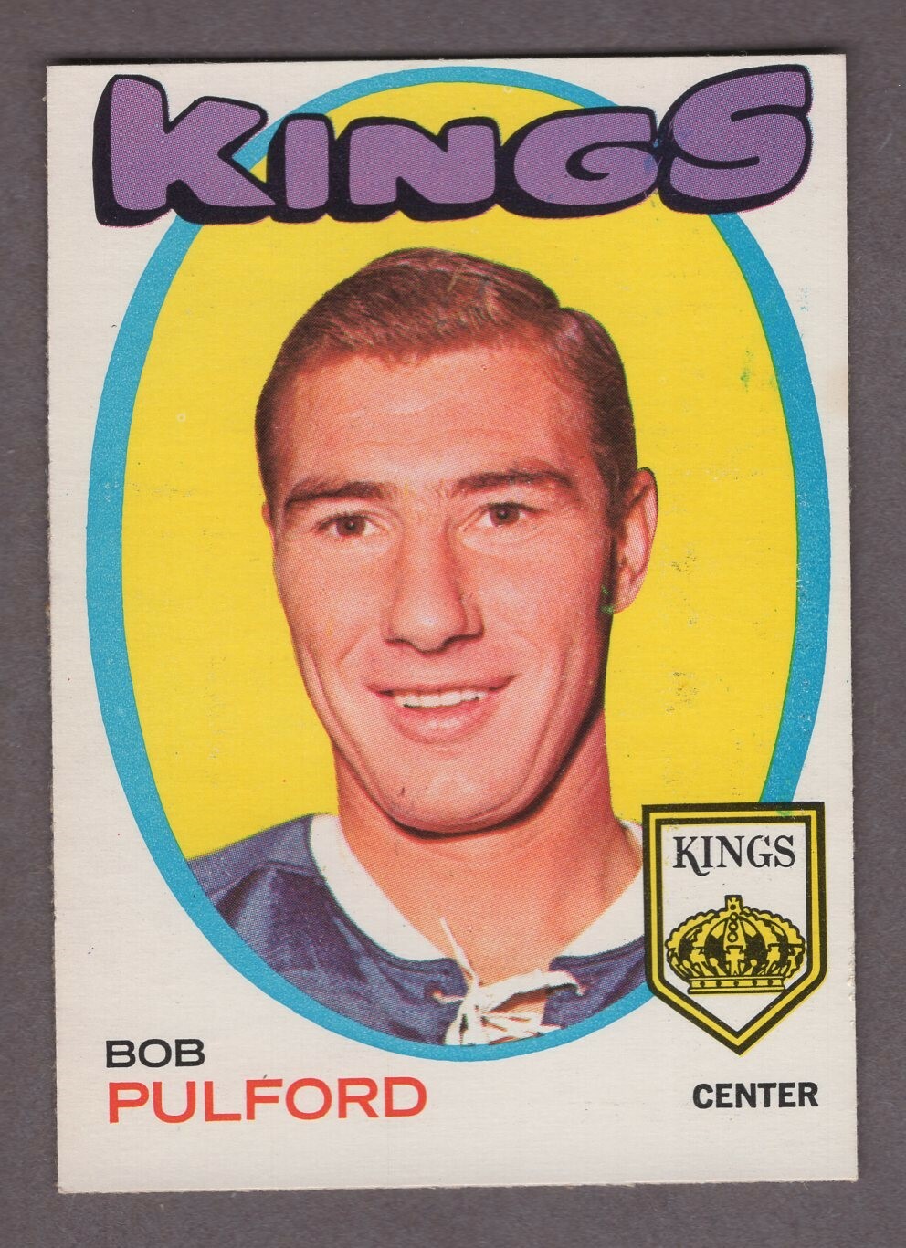1971-72 O-Pee-Chee Hockey Card #94 Bob Pulford