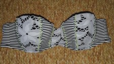 NWOT VICTORIA SECRET Bandeau Bikini SWIM top 34A