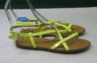 Summer YELLOW Shoes Gladiator Sandals WOMEN Size 6.5