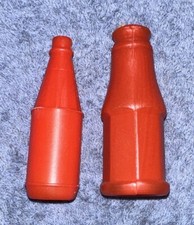 Pretend Play Fake Food 2 Ketchup Bottles Child s Toy
