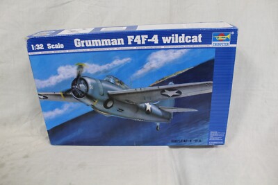 Maquette Avion Trumpeter F4F-4 Wildcat – Échelle 1:32 – Kit En Plastique à Monter, Détaillé
