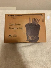 KENNY LOGGINS   CAST IRON   FONDUE SET