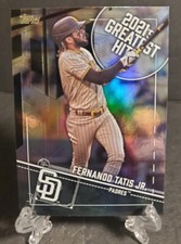 2022 Series 1 2021 Greatest Hits Black Parallel Fernando Tatis Jr /299
