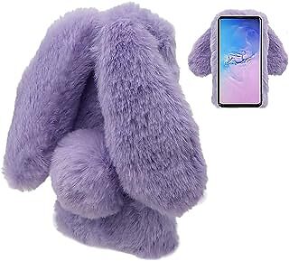 Rabbit Case for Samsung Galaxy S23 Ultra 5G| Cute 3D Bunny Ears Soft Furry Hairb