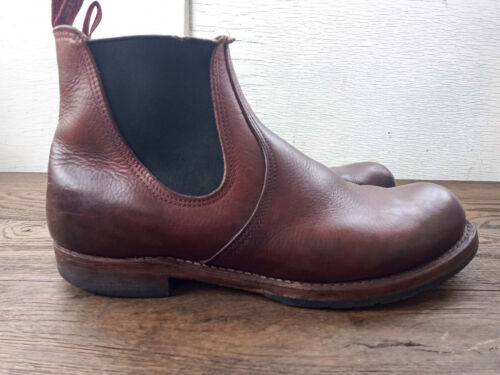 Red Wings 2917 Chelsea Ranger Brown boots, great condition US11,5 - Afbeelding 1 van 8