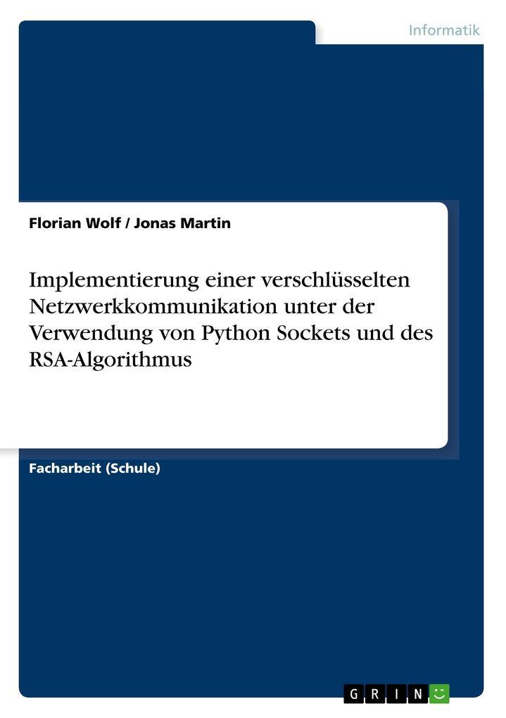 Thumbnail - Implementierung Einer Verschlüsselten Netzwerkkommunikation Unter Der