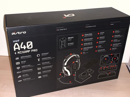 Logitech Astro A40 Mixamp Pro Tr Only + Empty Box w/out Headphone No Cables *See - Picture 12 of 24
