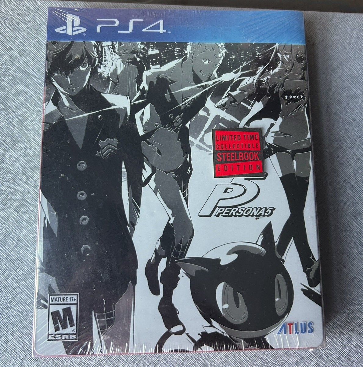 Persona 5 SteelBook Launch Edition (Sony PlayStation 4, 2017