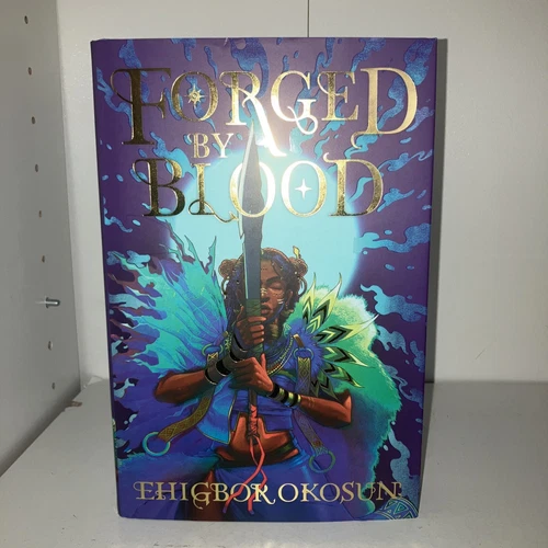 Fairyloot Exclusive Forged By Blood by Ehigbor Okosun Signed Stenciled Edges