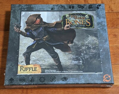 Riffle the Enigma Gearloc Character Too Many Bones NEW SEALED Chip Theory Games