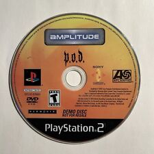 Amplitude P.O.D. Demo Disc (Sony PlayStation 2, 2003) Not For Resale