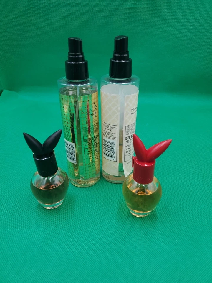 LOTE DE COLECCIÓN PLAYBOY BUNNY MUJER EAU DE TOILETTE SPRAY COTY PERFUME + NIEBLA CORPORAL USADO EN EXCELENTE ESTADO Foto 2 de 4