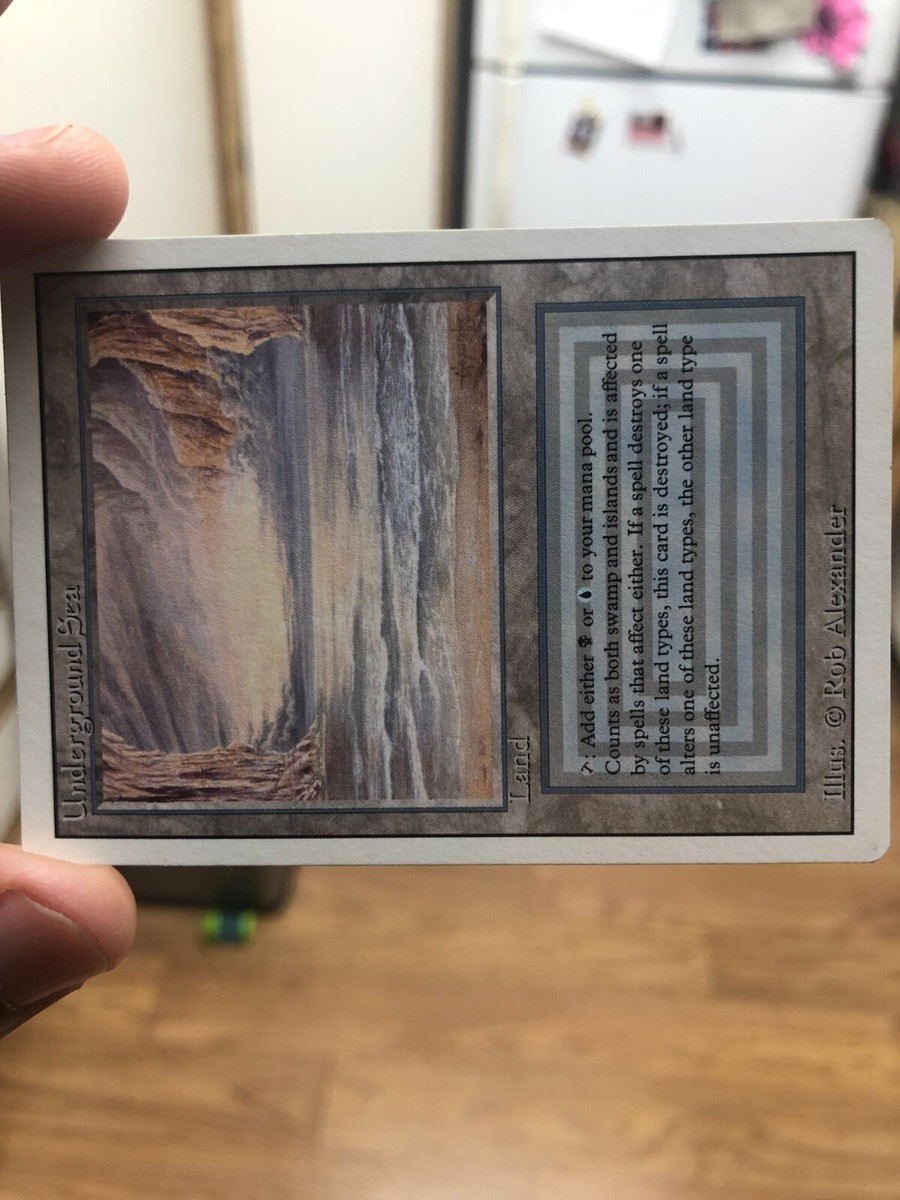 Magic MTG - Underground Sea - Revised (3rd) Edition - LP | eBay Magic MTG - Underground Sea - Revised (3rd) Edition - LP | eBay