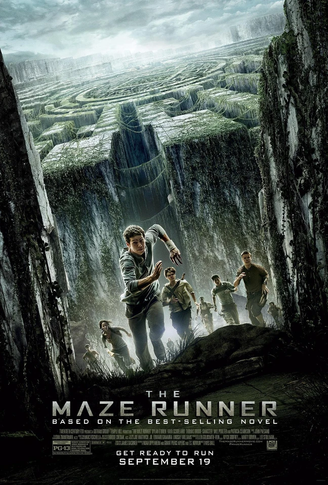 The Maze Runner movie poster - 11 x 17 inches