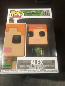 funko pop minecraft alex