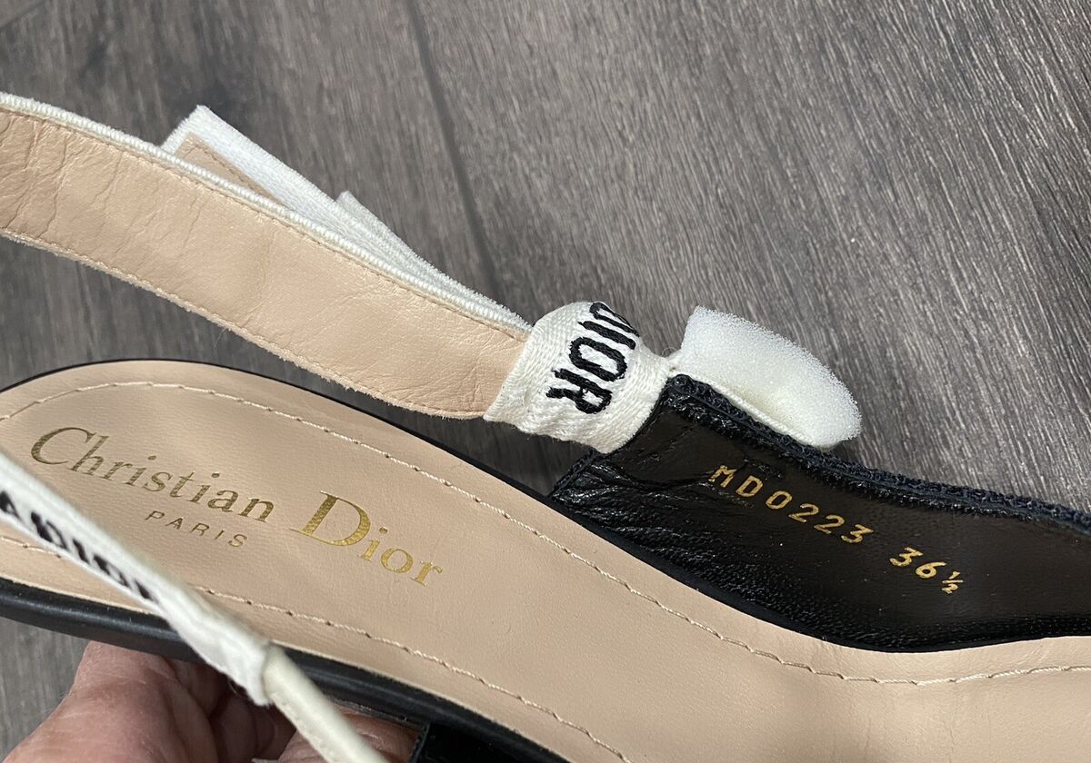 CHRISTIAN DIOR J'ADIOR FABRIC & RIBBON BLACK NOIR SHOES CHRISTIAN DIOR J'ADIOR FABRIC & RIBBON BLACK NOIR SHOES