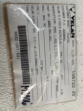 (2) VELAN 8682-001-531, PKRG 1.000 x 1.500 x 0.250, STK CODE 4" F12-0064C-02TY