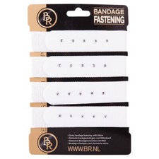 BR bandage clasps glamour set/4pcs VE4 white