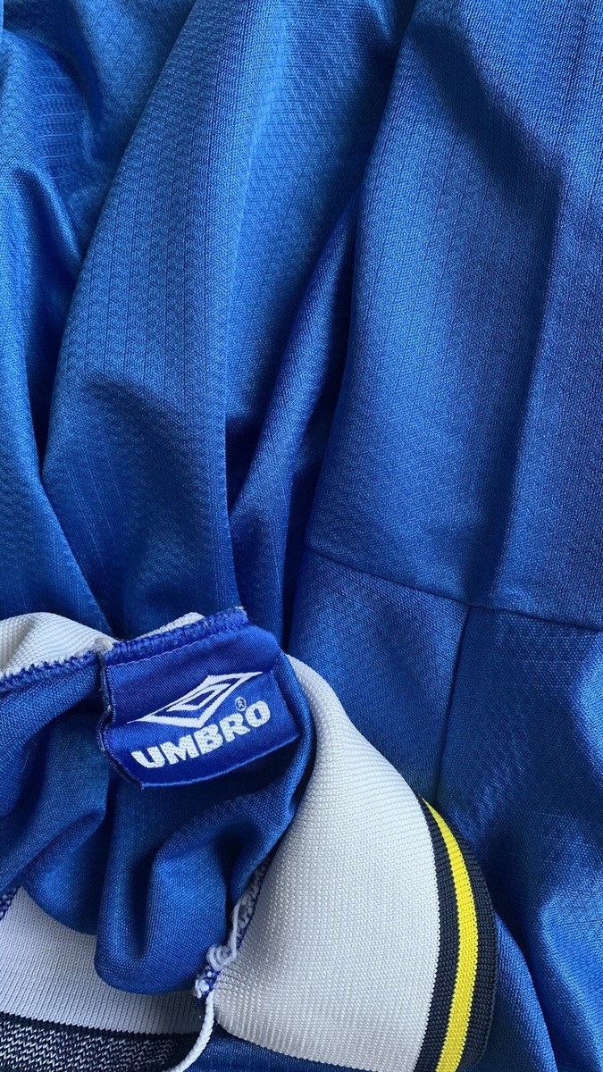 Everton 1997 - 1999 Home football shirt jersey Umbro size L | eBay