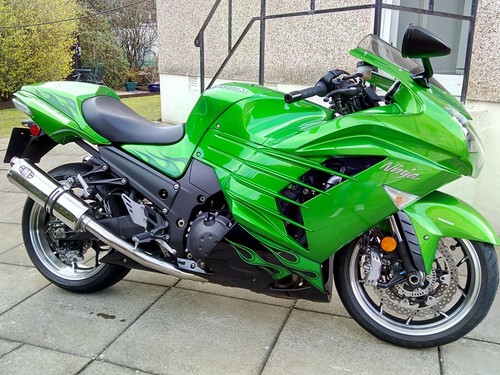 Escape de motocicleta KAWASAKI ZZR1400 ZX-14R 12 - 21 rendimiento legal en carretera/carrera - Imagen 15 de 50