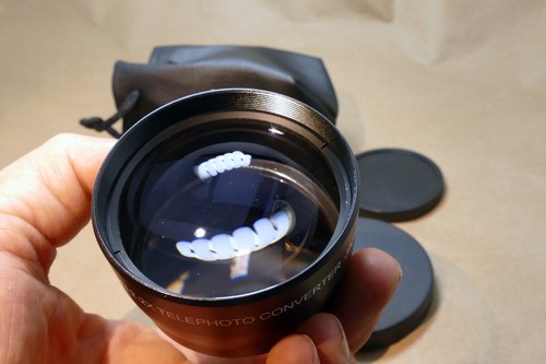 55mm (thread size) HD MC AF 2.2X Telephoto Lens w/ Macro for 18-55mm - Picture 6 of 11