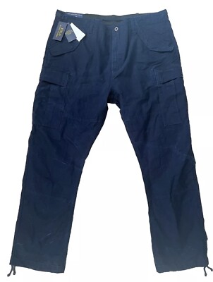 Polo Ralph Lauren Utility Surplus Chino Cargo Pants Slim Fit Navy