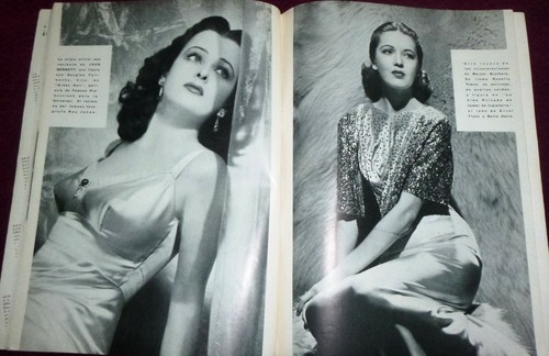 MADELEINE CARROLL cover (Recoder) Cine-Mundial/12-39 movies D. Lamour J. Bennett - Picture 4 of 7