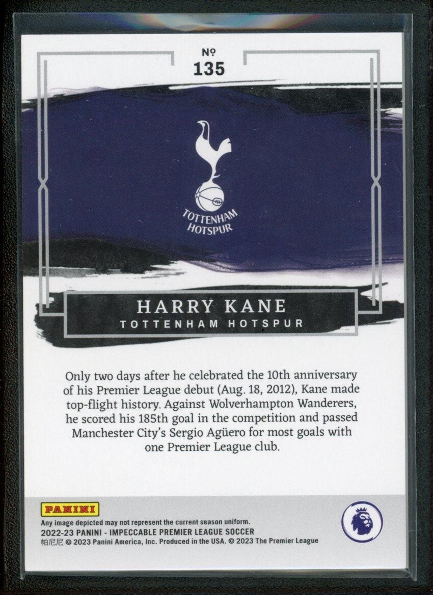 impeccable soccer ハリーケイン 10シリ 2022-23 HARRY KANE 28/59 PANINI IMPECCABLE PREMIER LEAGUE | eBay