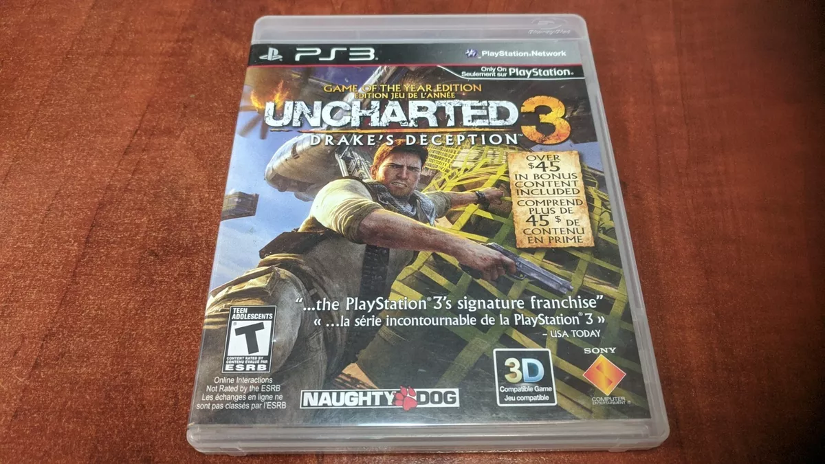 PS3 software UNCHARTED 3: DRAKE'S DECEPTION, Game