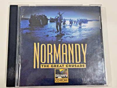 Normandy The Great Crusade (1994) PC - The Discovery Channel CD-ROM