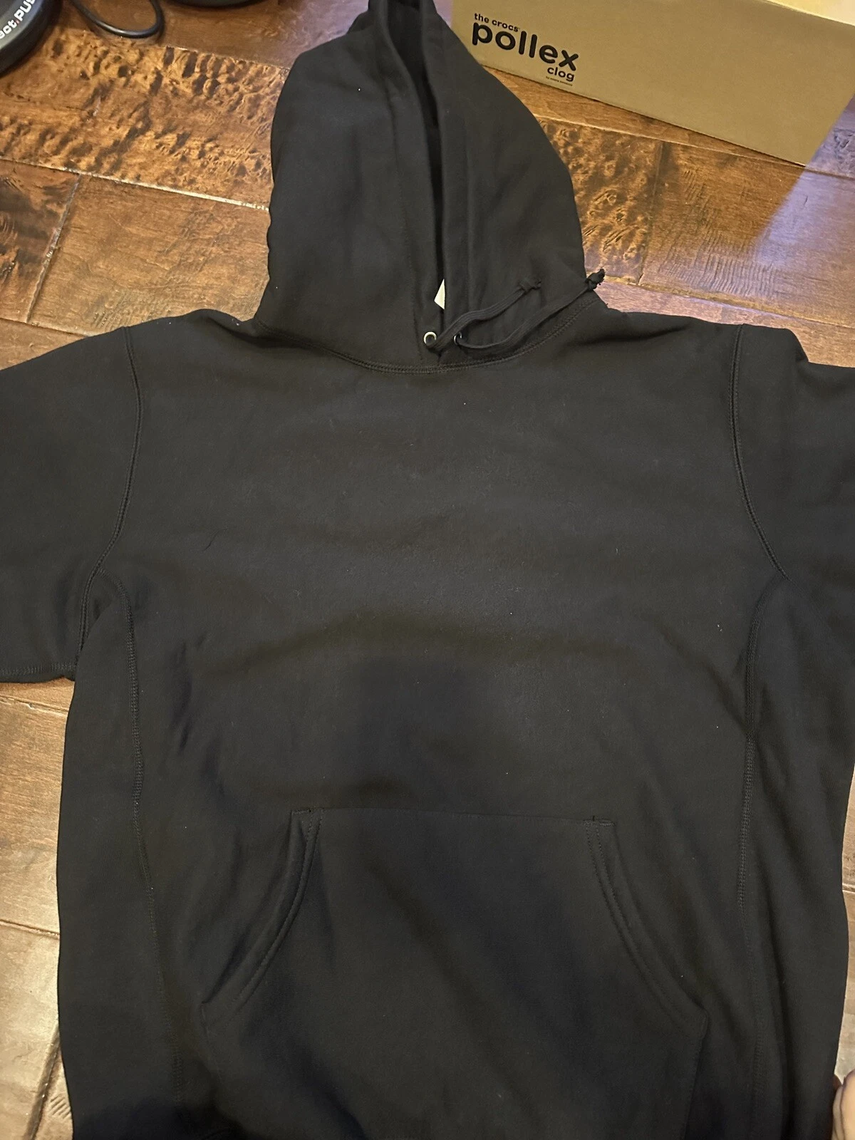 Felpa con cappuccio 100% autentica Supreme Gradient nera XL FW18 taglia extra large