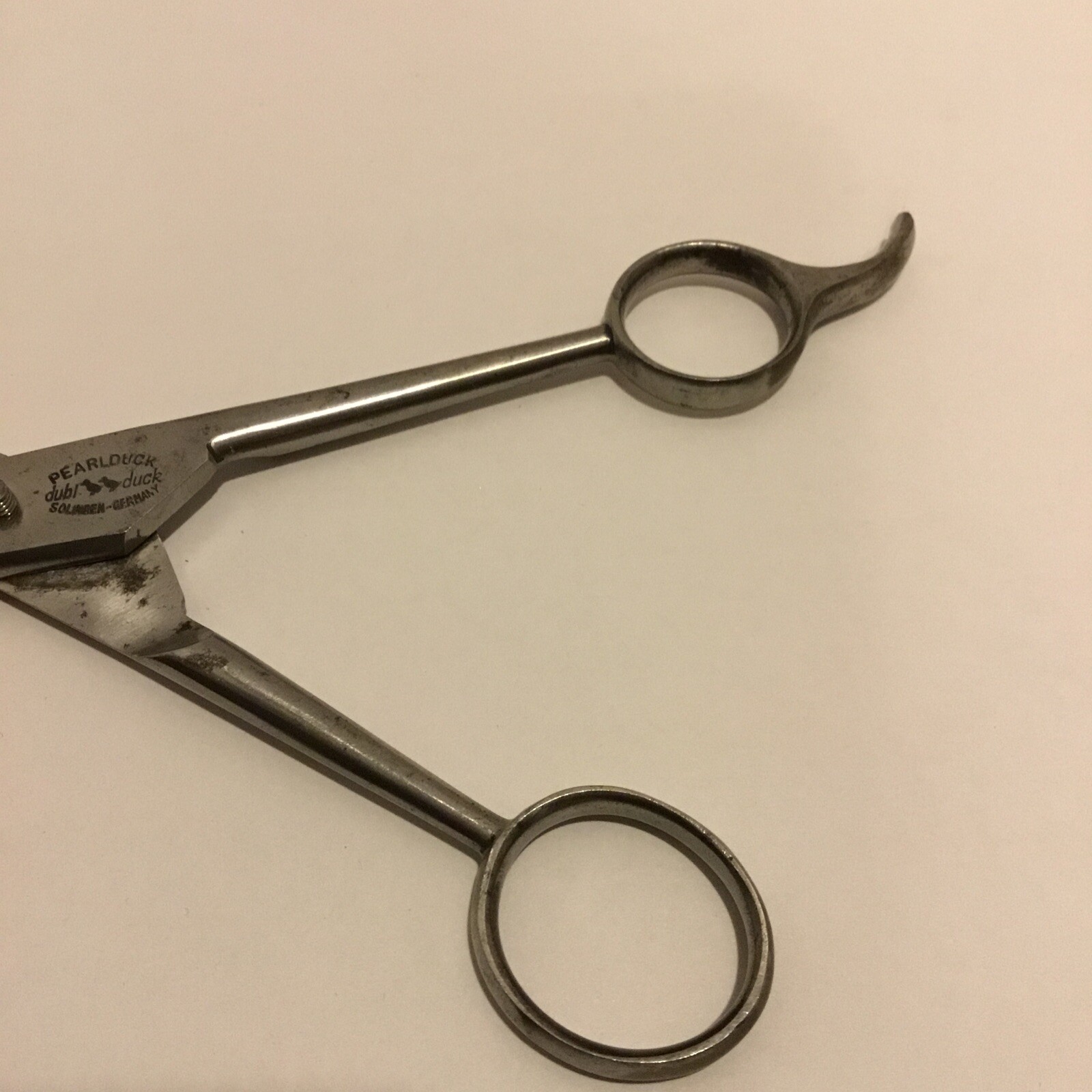 VTG Pearl Duck Dubl Duck Skipper Hair Thinning Shears-Germany-Free Shipping