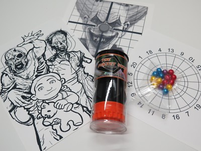THE POCKET SHOT Original Slingshot Made in USA w Bonus 50cal Paint Balls Targets