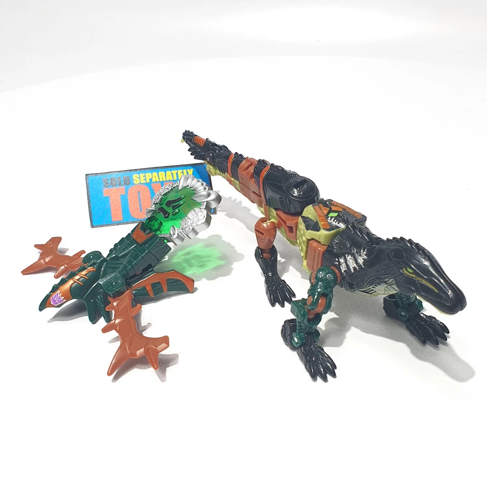 Transformers Cybertron WRECKLOOSE COMPLETE 2005 Scout Class green key SU39 - Image 3 of 4