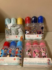 New Baby Bottles Disney Winnie Pooh, Mickey Mouse and Minnie 9 oz. You CHOOSE